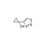 1-(1,2,3-Thiadiazol-4-yl)cyclopropanol