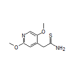 2-(2,5-Dimethoxypyridin-4-yl)ethanethioamide