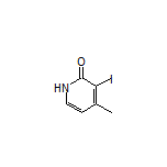 3-Iodo-4-methylpyridin-2(1H)-one