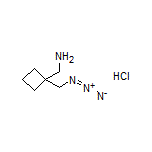 [1-(Azidomethyl)cyclobutyl]methanamine Hydrochloride