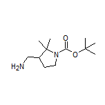(1-Boc-2,2-dimethylpyrrolidin-3-yl)methanamine