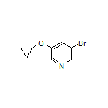 3-Bromo-5-cyclopropoxypyridine