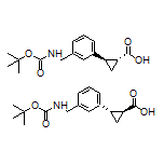 trans-2-[3-[(Boc-amino)methyl]phenyl]cyclopropanecarboxylic Acid