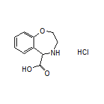 2,3,4,5-Tetrahydrobenzo[f][1,4]oxazepine-5-carboxylic Acid Hydrochloride