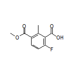6-Fluoro-3-(methoxycarbonyl)-2-methylbenzoic Acid