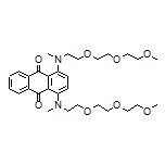 1,4-Bis[[2-[2-(2-methoxyethoxy)ethoxy]ethyl](methyl)amino]anthracene-9,10-dione