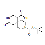 9-Boc-4-oxo-3,9-diazaspiro[5.5]undecane-1-carboxylic Acid