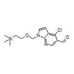 4-Chloro-1-[[2-(trimethylsilyl)ethoxy]methyl]-1H-pyrrolo[2,3-b]pyridine-5-carbaldehyde