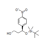 (S)-3-[(tert-Butyldimethylsilyl)oxy]-3-(4-nitrophenyl)propan-1-ol