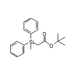 tert-Butyl 2-(Methyldiphenylsilyl)acetate