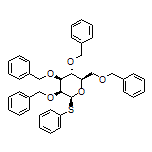 (2R,3R,4S,5S,6S)-3,4,5-Tris(benzyloxy)-2-[(benzyloxy)methyl]-6-(phenylthio)tetrahydro-2H-pyran