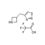 4-(Azetidin-3-ylmethyl)-1,2,3-thiadiazole Trifluoroacetate