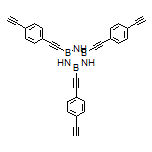 2,4,6-Tris[(4-ethynylphenyl)ethynyl]-1,3,5,2,4,6-triazatriborinane