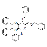 (2R,3R,4S,5S,6R)-3,4,5-Tris(benzyloxy)-2-[(benzyloxy)methyl]-6-(phenylthio)tetrahydro-2H-pyran