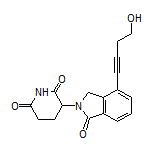 3-[4-(4-Hydroxybut-1-yn-1-yl)-1-oxoisoindolin-2-yl]piperidine-2,6-dione