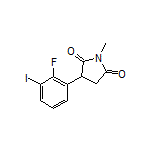 3-(2-Fluoro-3-iodophenyl)-1-methylpyrrolidine-2,5-dione