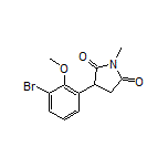 3-(3-Bromo-2-methoxyphenyl)-1-methylpyrrolidine-2,5-dione