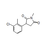 3-(3-Chloro-2-methylphenyl)-1-methylpyrrolidine-2,5-dione