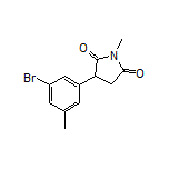3-(3-Bromo-5-methylphenyl)-1-methylpyrrolidine-2,5-dione