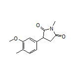 3-(3-Methoxy-4-methylphenyl)-1-methylpyrrolidine-2,5-dione