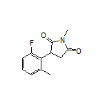 3-(2-Fluoro-6-methylphenyl)-1-methylpyrrolidine-2,5-dione