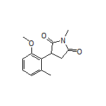 3-(2-Methoxy-6-methylphenyl)-1-methylpyrrolidine-2,5-dione