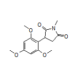 1-Methyl-3-(2,4,6-trimethoxyphenyl)pyrrolidine-2,5-dione