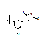 3-[3-Bromo-5-(tert-butyl)phenyl]-1-methylpyrrolidine-2,5-dione