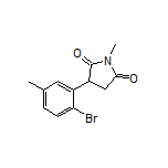 3-(2-Bromo-5-methylphenyl)-1-methylpyrrolidine-2,5-dione
