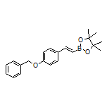 (E)-4-(Benzyloxy)styrylboronic Acid Pinacol Ester