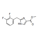 Methyl 2-(2,3-Difluorobenzyl)-1H-imidazole-4-carboxylate