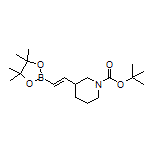 (E)-2-(1-Boc-3-piperidyl)vinylboronic Acid Pinacol Ester