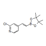 (E)-2-(2-Chloropyridin-4-yl)vinylboronic Acid Pinacol Ester