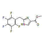 Methyl 2-[(Perfluorophenyl)methyl]-1H-imidazole-4-carboxylate