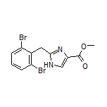Methyl 2-(2,6-Dibromobenzyl)-1H-imidazole-4-carboxylate