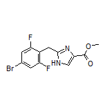 Methyl 2-(4-Bromo-2,6-difluorobenzyl)-1H-imidazole-4-carboxylate