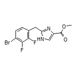 Methyl 2-(4-Bromo-2,3-difluorobenzyl)-1H-imidazole-4-carboxylate