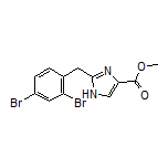 Methyl 2-(2,4-Dibromobenzyl)-1H-imidazole-4-carboxylate