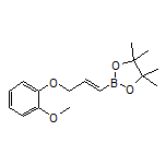 (E)-3-(2-Methoxyphenoxy)-1-propene-1-boronic Acid Pinacol Ester