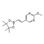 (E)-2-(2-Methoxypyrimidin-5-yl)vinylboronic Acid Pinacol Ester