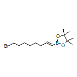 (E)-8-Bromo-1-octene-1-boronic Acid Pinacol Ester