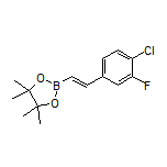 (E)-4-Chloro-3-fluorostyrylboronic Acid Pinacol Ester