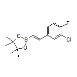 (E)-3-Chloro-4-fluorostyrylboronic Acid Pinacol Ester