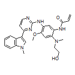 N-[2-[(2-hydroxyethyl)(methyl)amino]-4-methoxy-5-[[4-(1-methyl-1H-indol-3-yl)pyrimidin-2-yl]amino]phenyl]acrylamide