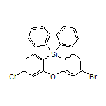 3-Bromo-7-chloro-10,10-diphenyl-10H-dibenzo[b,e][1,4]oxasiline
