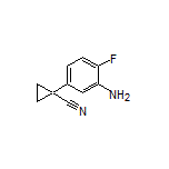 1-(3-Amino-4-fluorophenyl)cyclopropane-1-carbonitrile