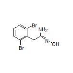 2-(2,6-Dibromophenyl)-N’-hydroxyacetimidamide