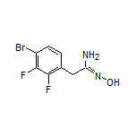 2-(4-Bromo-2,3-difluorophenyl)-N’-hydroxyacetimidamide