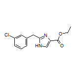 Ethyl 2-(3-Chlorobenzyl)-1H-imidazole-4-carboxylate