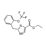 Ethyl 2-[2-(Trifluoromethoxy)benzyl]-1H-imidazole-4-carboxylate